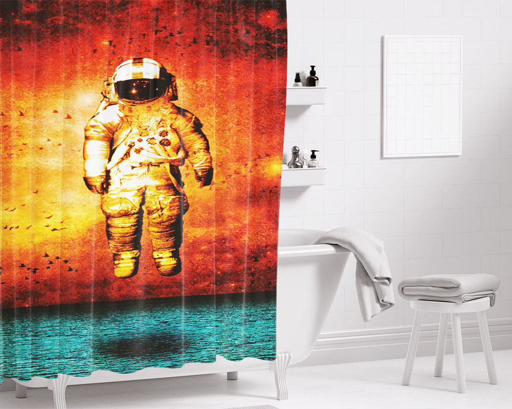 Brand New Deja Entendu Bathroom Shower Curtain Fabric Waterproof | 66 X 72 Inch