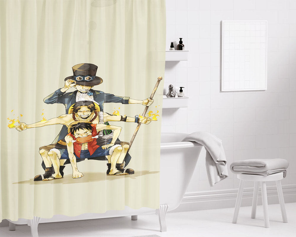 Family Luthfy Bathroom Shower Curtain Fabric Waterproof | 66 X 72 Inch