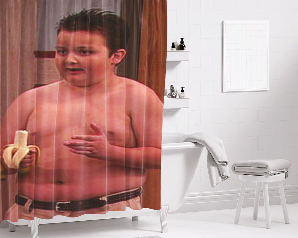 Gibby From Icarly Bathroom Shower Curtain Fabric Waterproof | 66 X 72 Inch