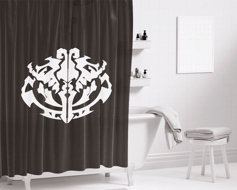 Great Tomb Of Nazarick Overlord Bathroom Shower Curtain Fabric Waterproof | 66 X 72 Inch