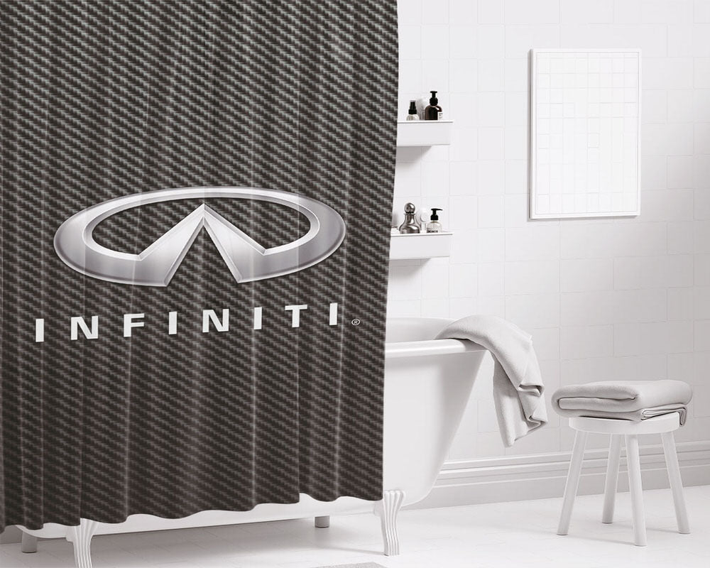 Infinite Snake Bathroom Shower Curtain Fabric Waterproof | 66 X 72 Inch