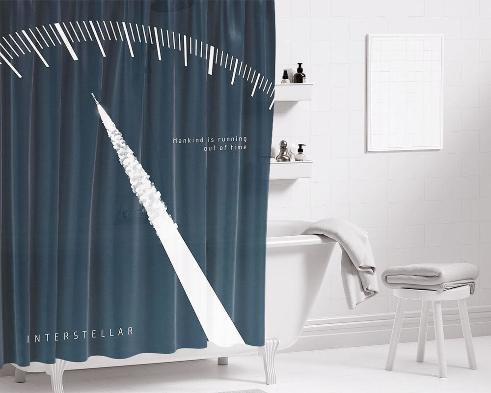 Internet Pirate Bathroom Shower Curtain Fabric Waterproof | 66 X 72 Inch