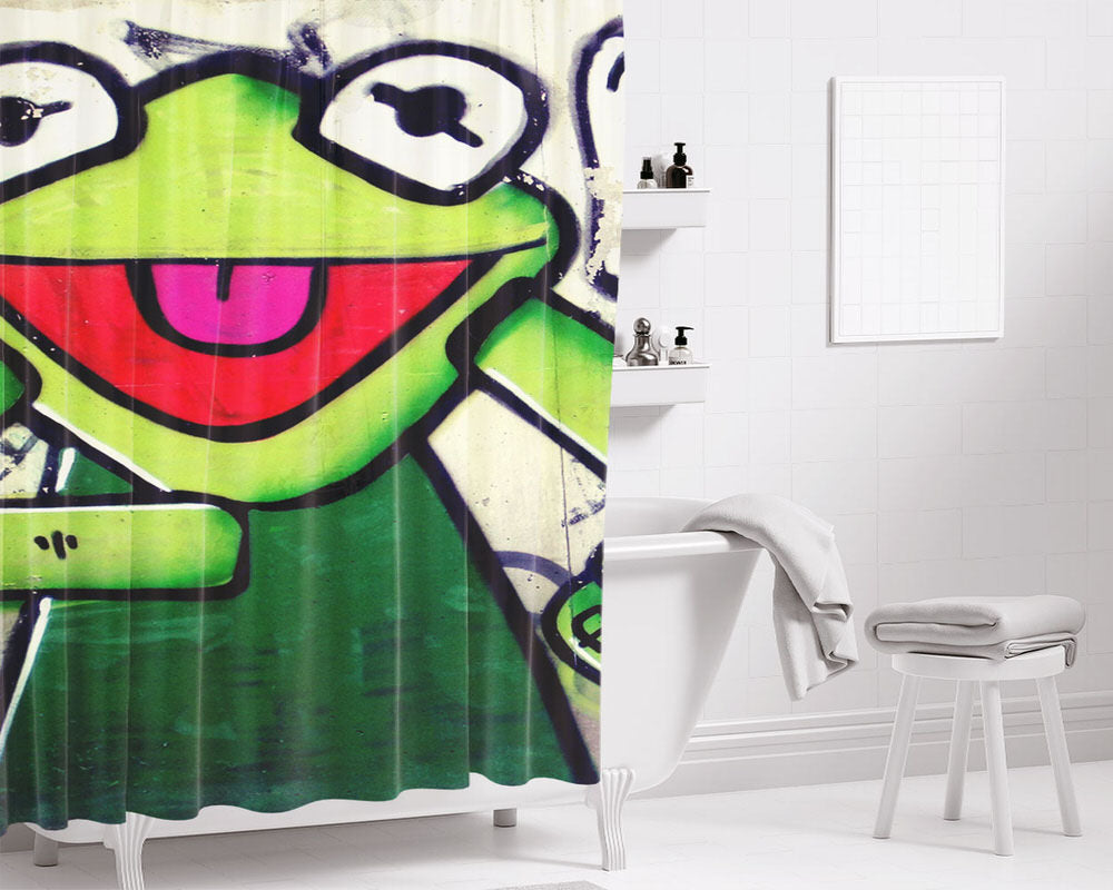 Iphone Carbon Fiber Bathroom Shower Curtain Fabric Waterproof | 66 X 72 Inch