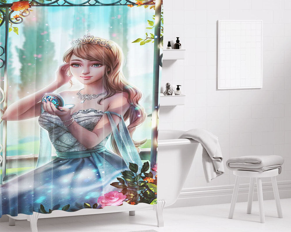 Lisa Buijteweg Art Bathroom Shower Curtain Fabric Waterproof | 66 X 72 Inch