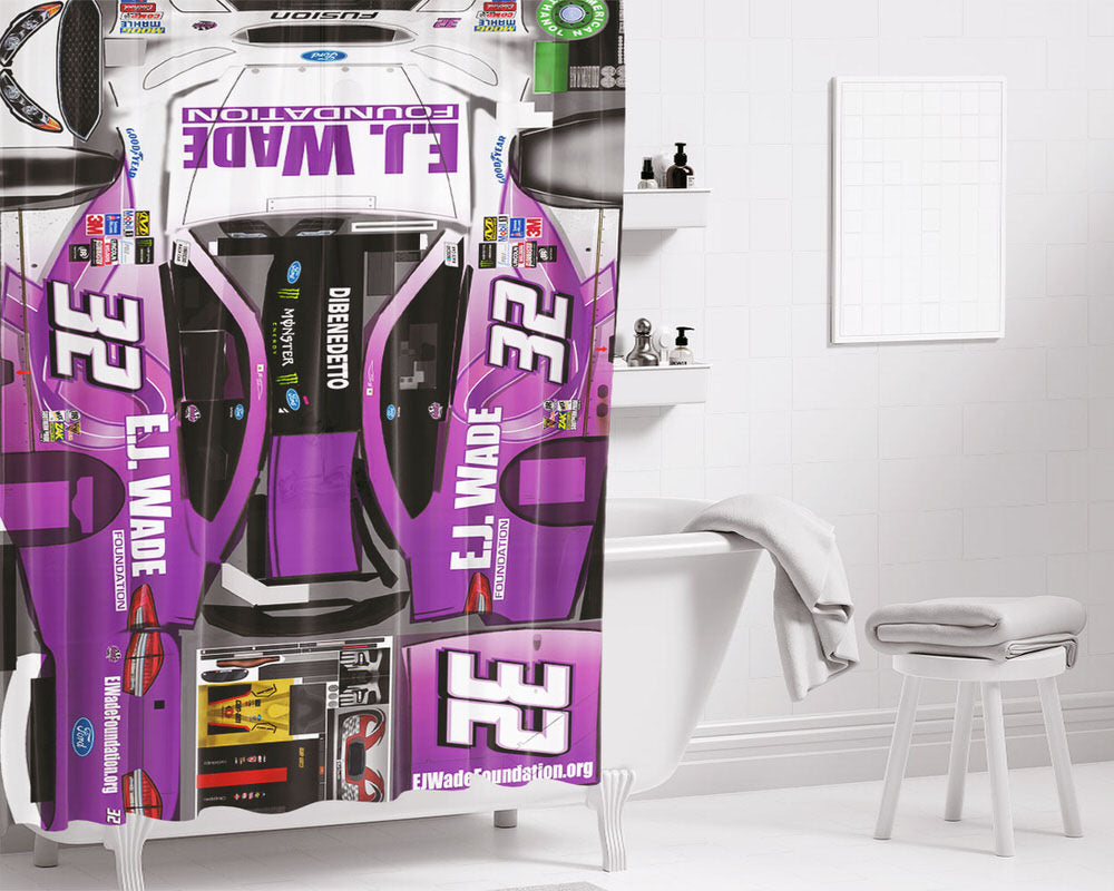 Matt Dibenedetto'S Car Stikers Bathroom Shower Curtain Fabric Waterproof | 66 X 72 Inch
