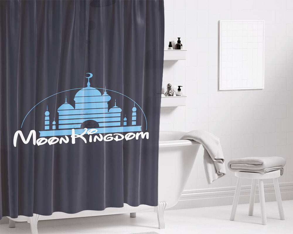 Moon Kingdom Bathroom Shower Curtain Fabric Waterproof | 66 X 72 Inch
