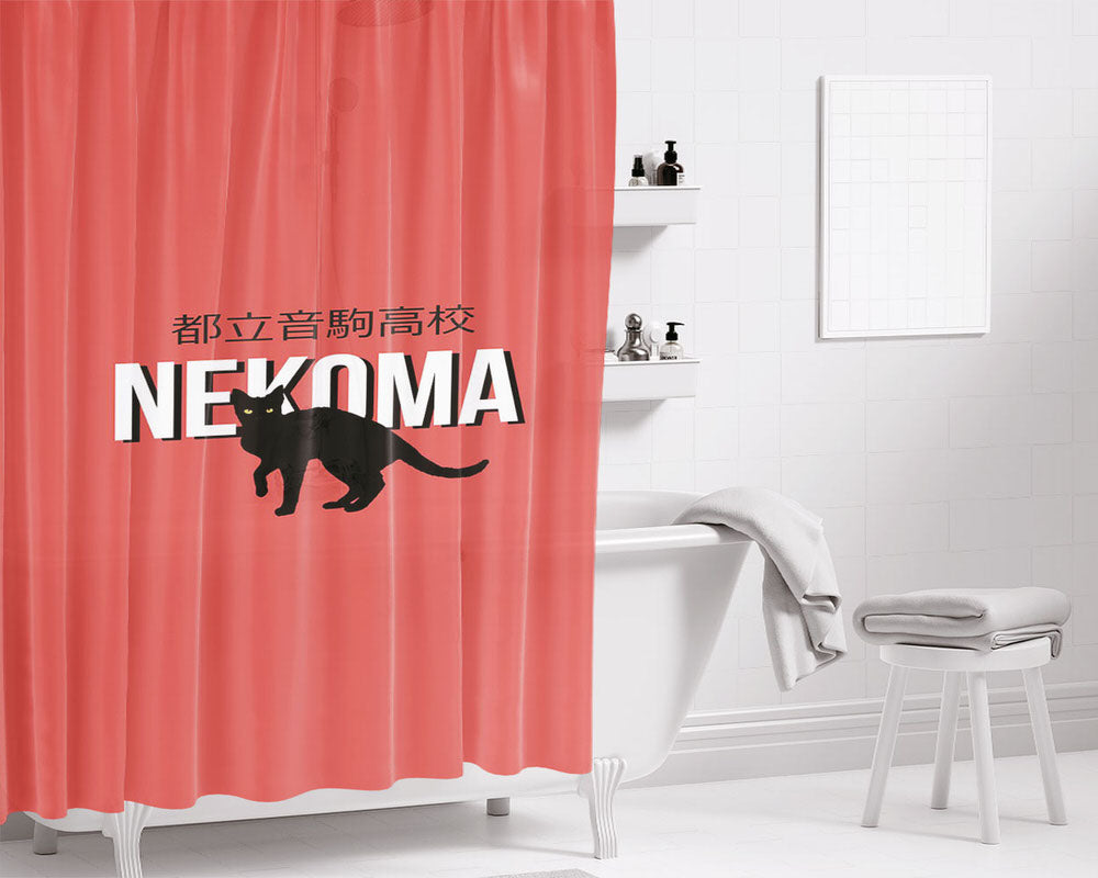 Nekoma Bathroom Shower Curtain Fabric Waterproof | 66 X 72 Inch