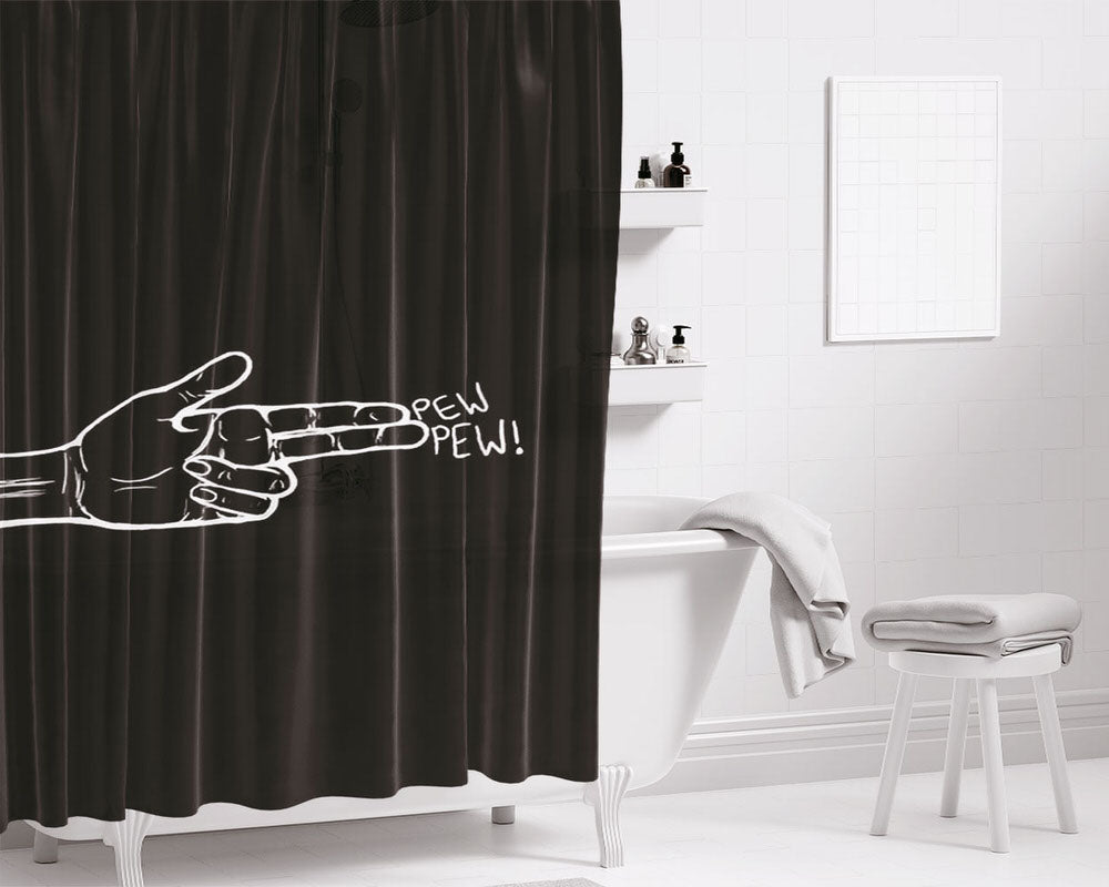 Pet Sematary Bathroom Shower Curtain Fabric Waterproof | 66 X 72 Inch