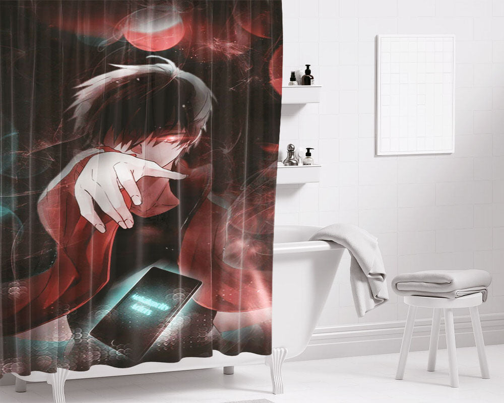 Shintaro Kisaragi Bathroom Shower Curtain Fabric Waterproof | 66 X 72 Inch