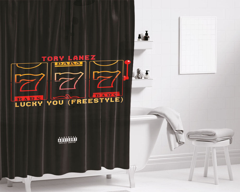 Tory Lanez Lucky You Dingdong Bathroom Shower Curtain Fabric Waterproof | 66 X 72 Inch