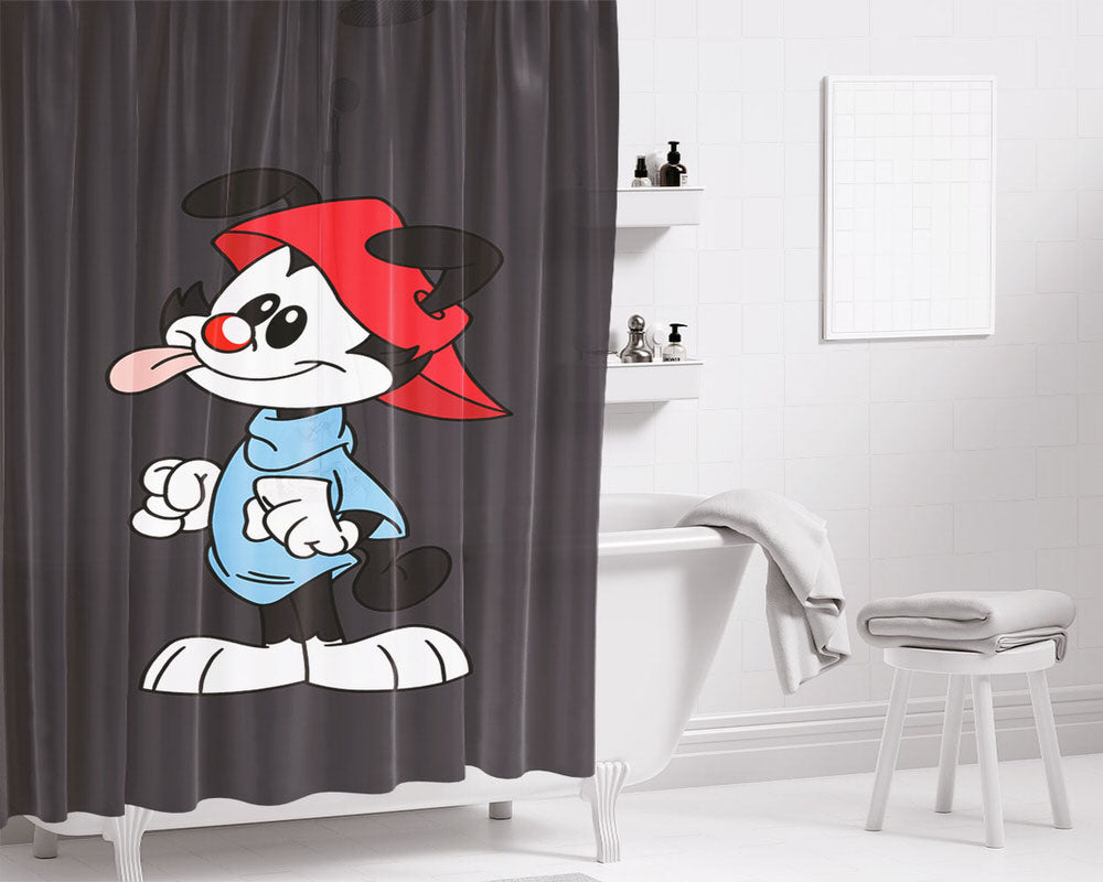 Wakko Warner Animaniacs Warner Bros Bathroom Shower Curtain Fabric Waterproof | 66 X 72 Inch