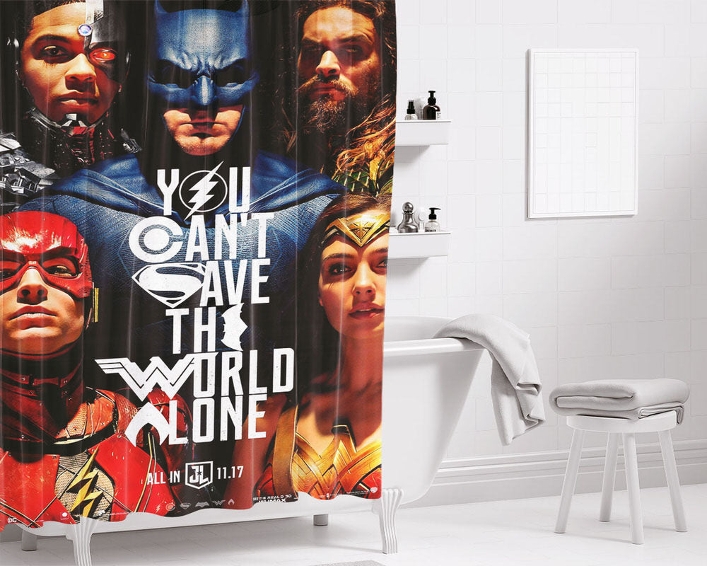 You Asleep Yet Bathroom Shower Curtain Fabric Waterproof | 66 X 72 Inch