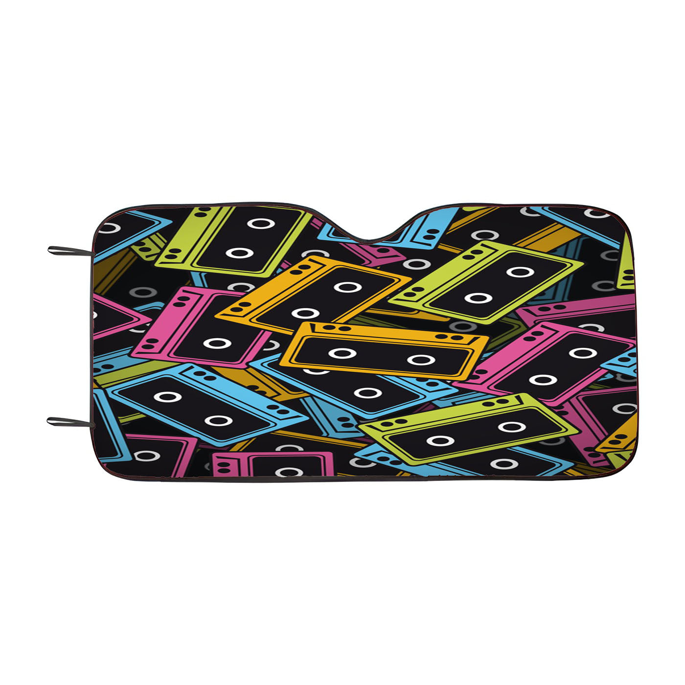 Audio Cassette Car Auto Sun Shade Windshield Cover