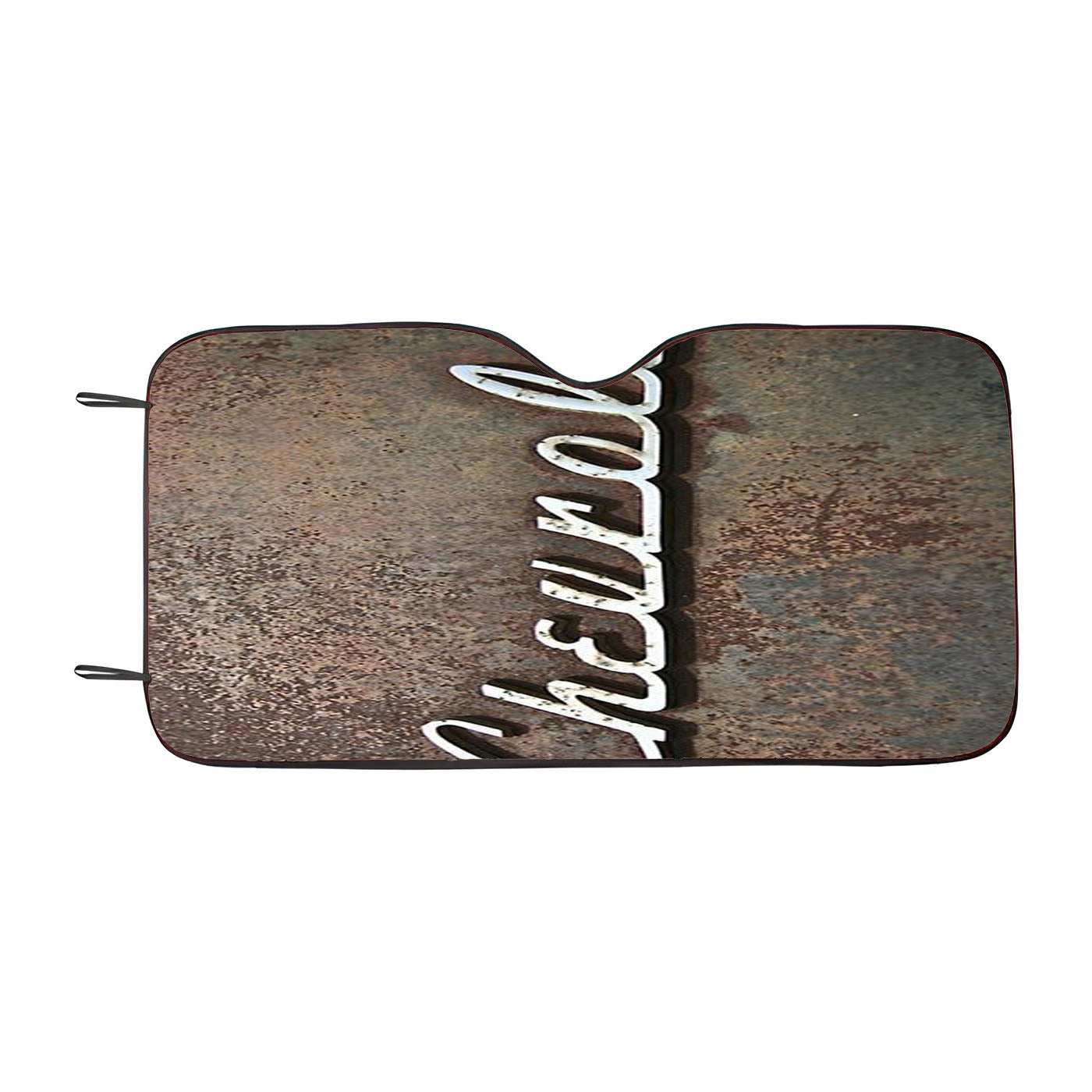 Chevrolet Rusty Logo Car Auto Sun Shade Windshield Cover