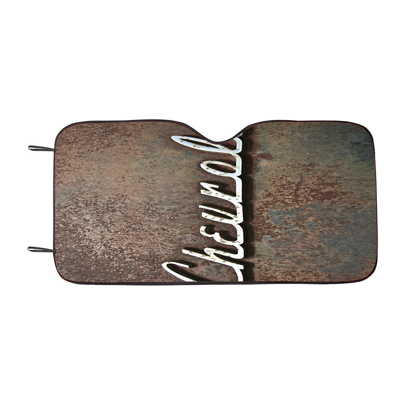 Chevy Chevrolet Vintage Metal Logo Car Auto Sun Shade Windshield Cover