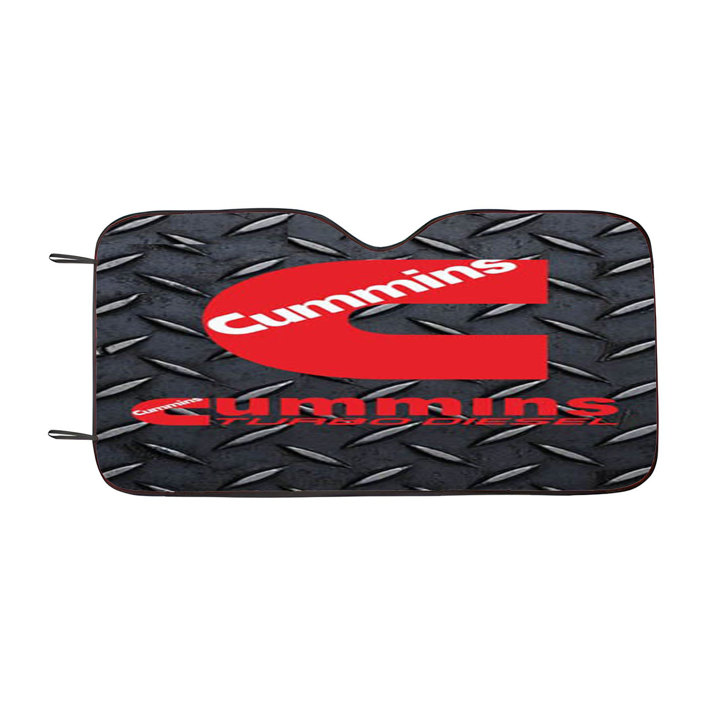 Cummins Turbo Diesel Logo Car Auto Sun Shade Windshield Cover