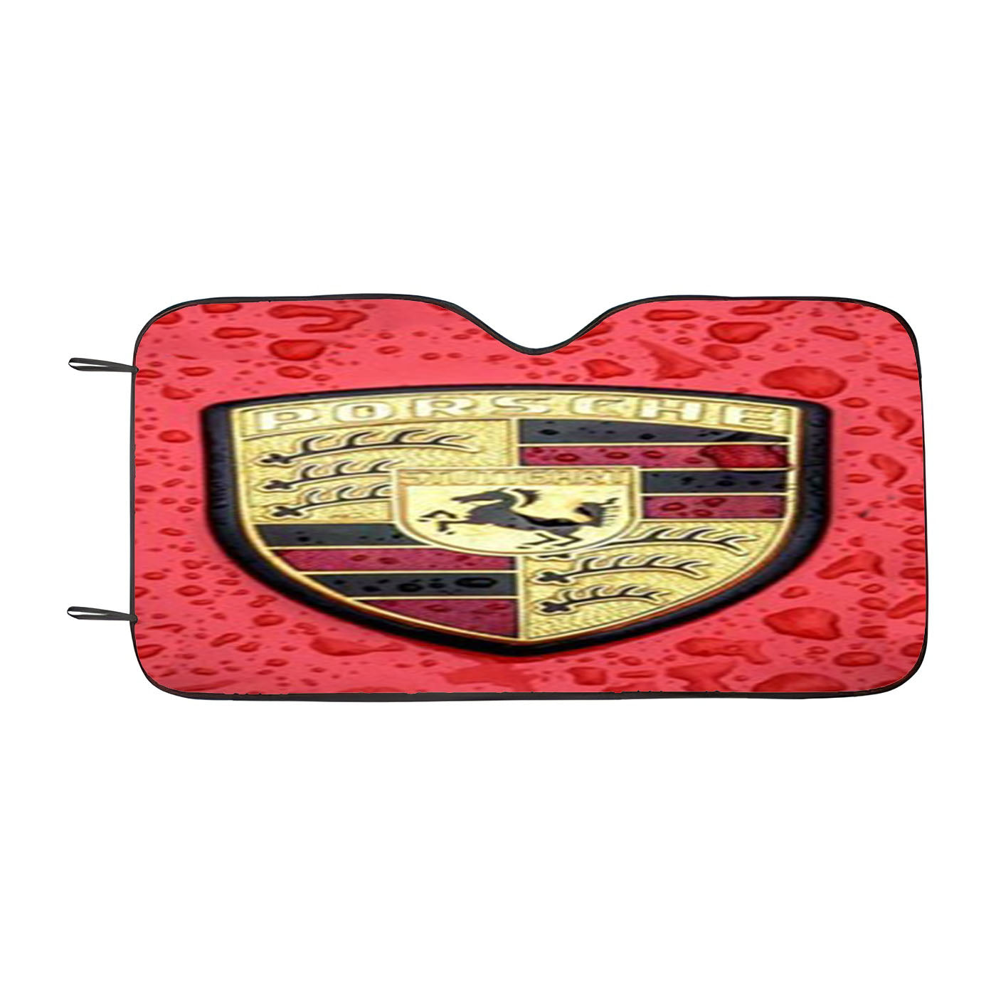 Porsche Car Logo Car Auto Sun Shade Windshield Cover