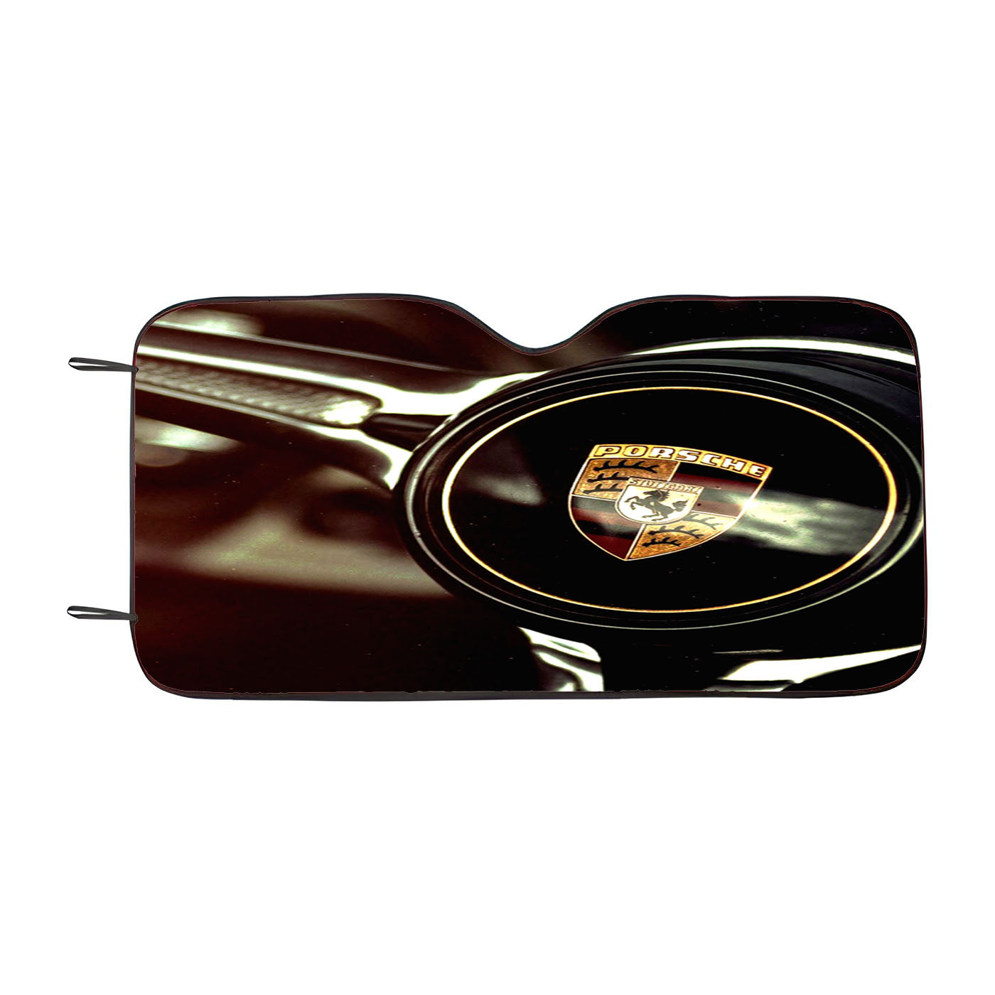 Porsche Steering Wheel Car Auto Sun Shade Windshield Cover