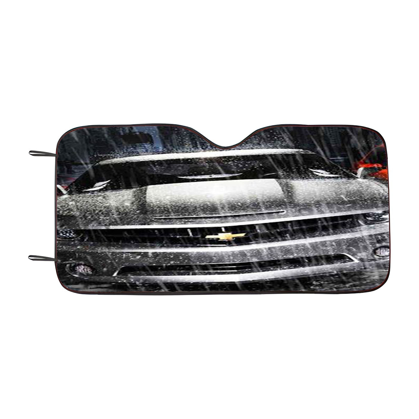 Silver Chevrolet Camaro Car Auto Sun Shade Windshield Cover