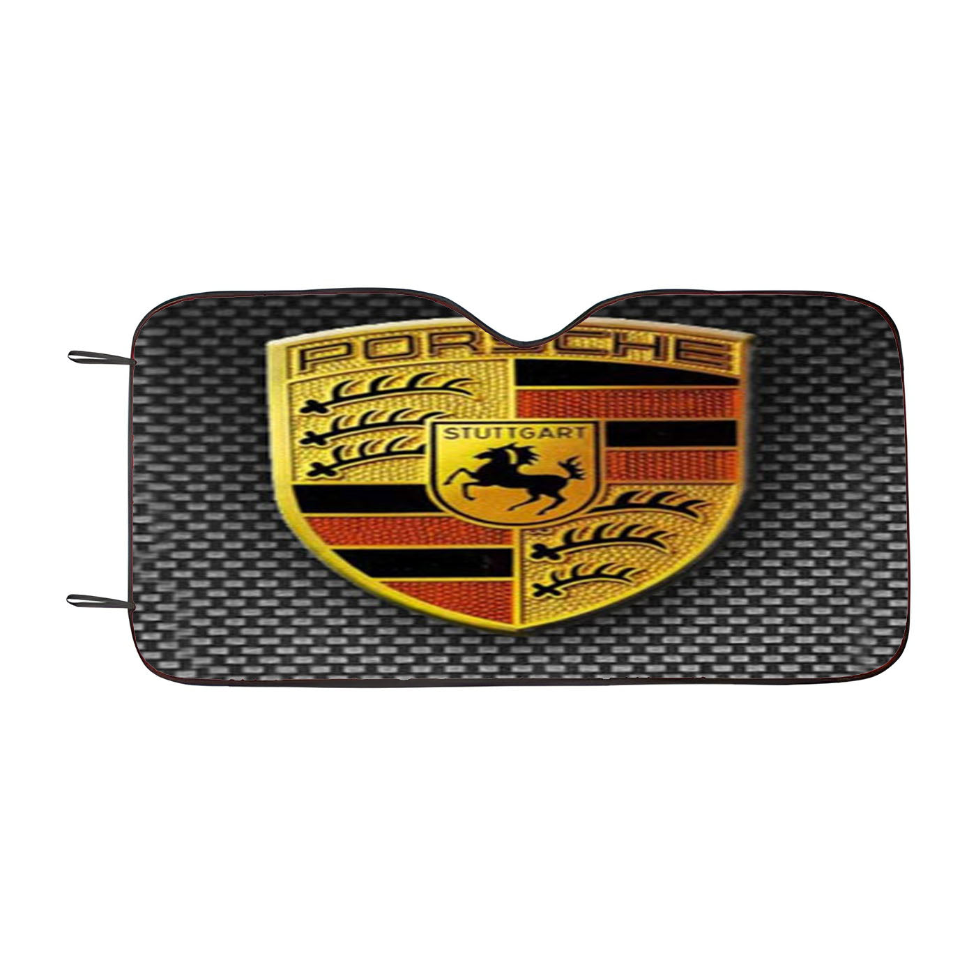 Simple Porsche Logo Car Auto Sun Shade Windshield Cover