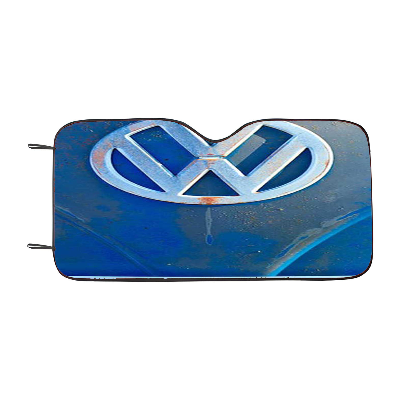 Volkswagen Vw Bus Front Emblem Jill Reger Car Auto Sun Shade Windshield Cover