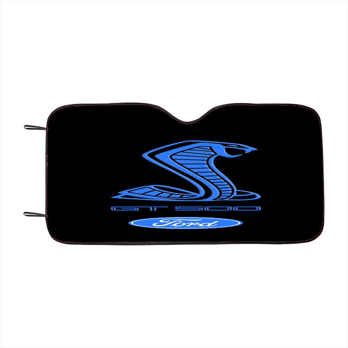 Ford Mustang Shelby Cobra Gt 500 Car Auto Sun Shade Windshield Cover