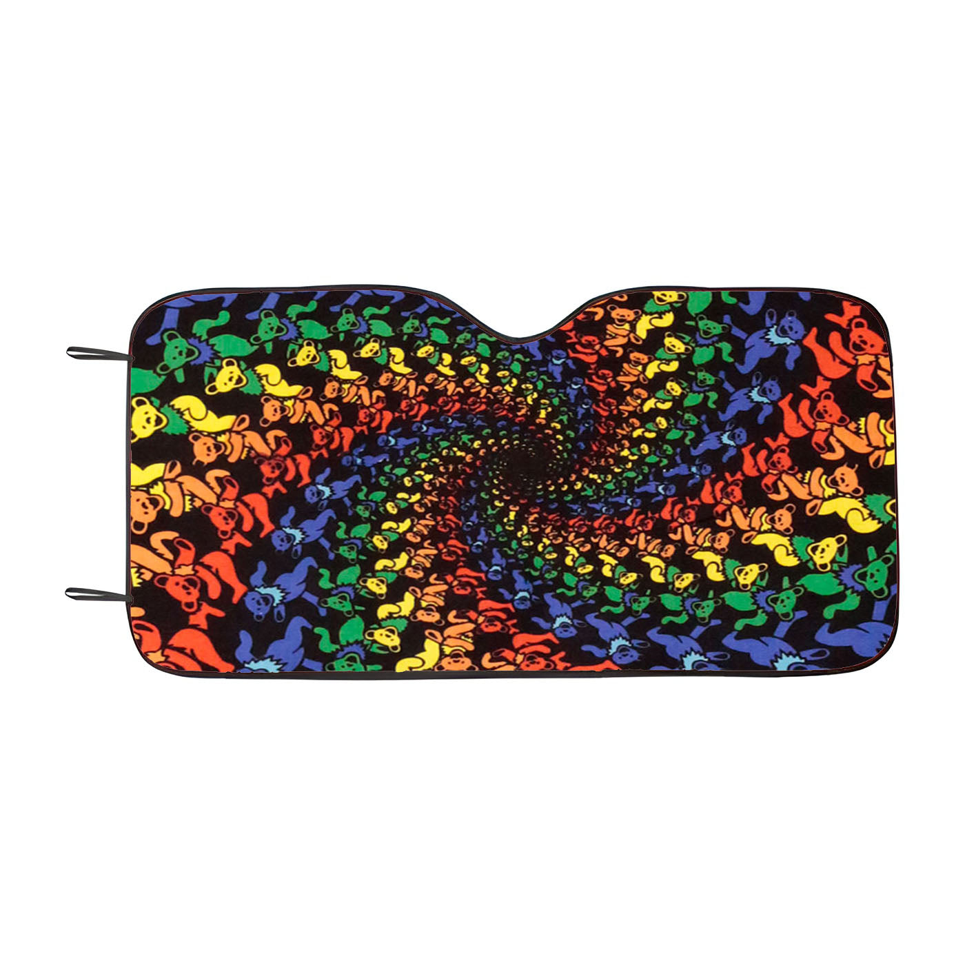 Grateful Dead Dancing Bears Car Auto Sun Shade Windshield Cover