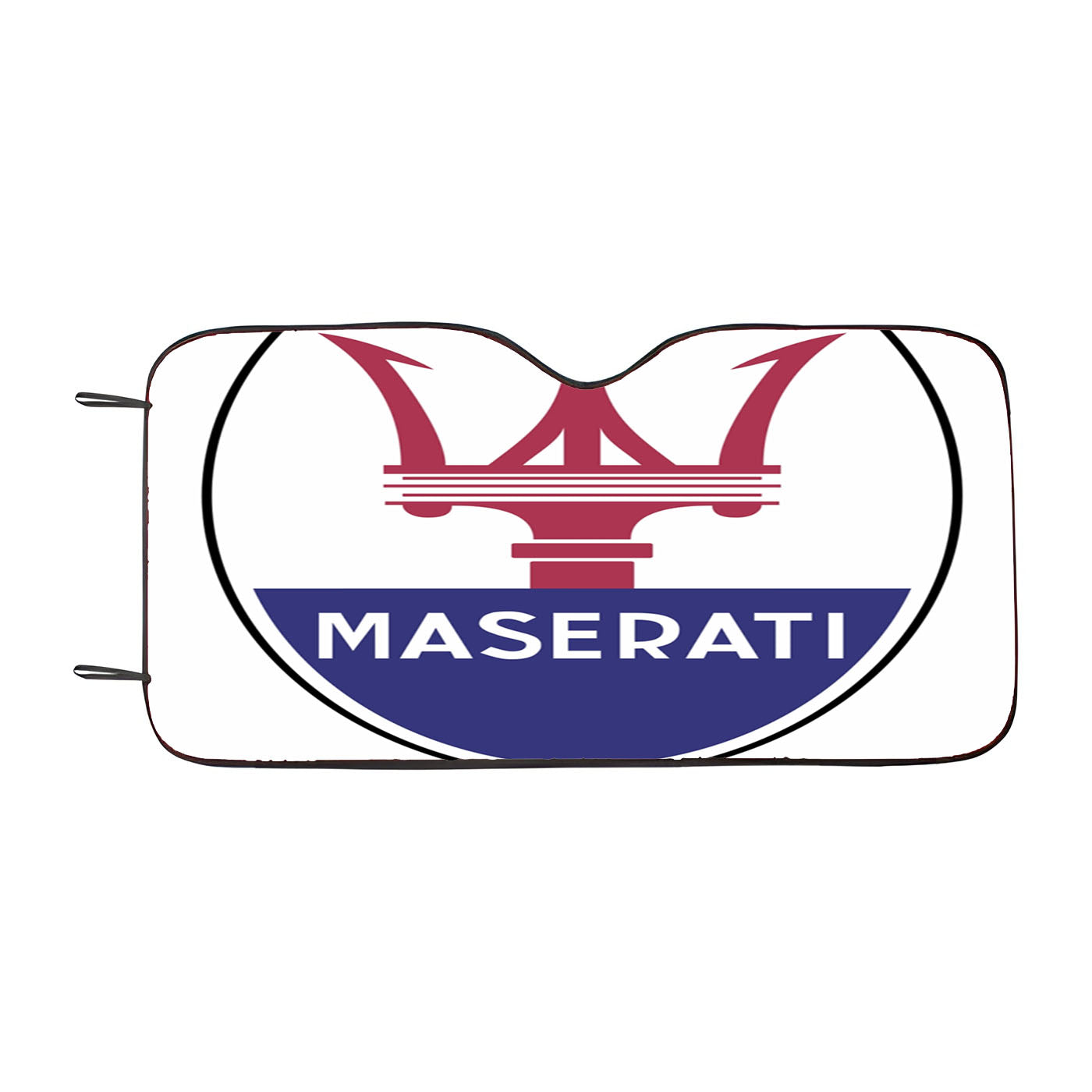 Maserati Emblem 3 Car Auto Sun Shade Windshield Cover