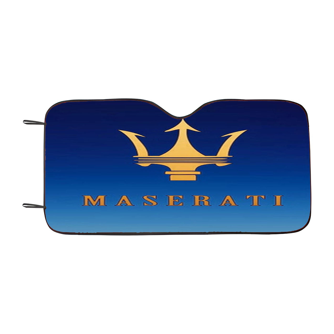 Maserati Gold Logo Car Auto Sun Shade Windshield Cover