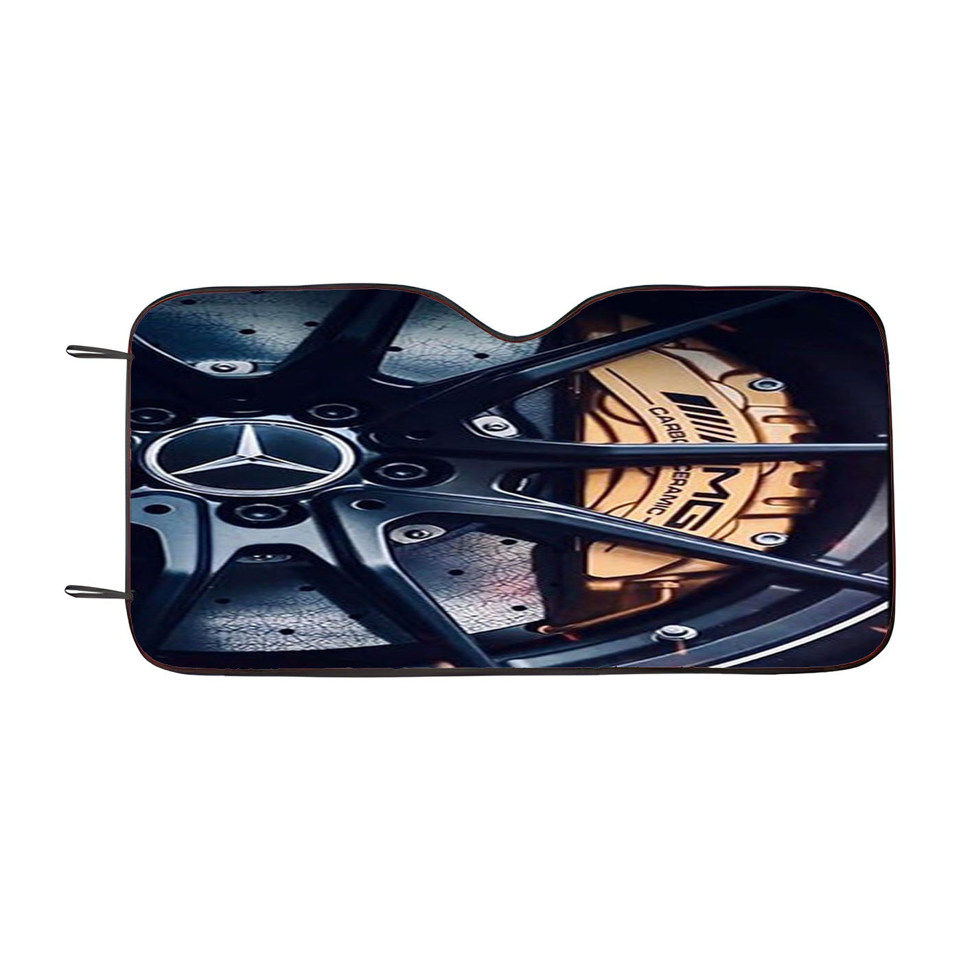Mercedes Benz Amg Rim Logo Car Auto Sun Shade Windshield Cover