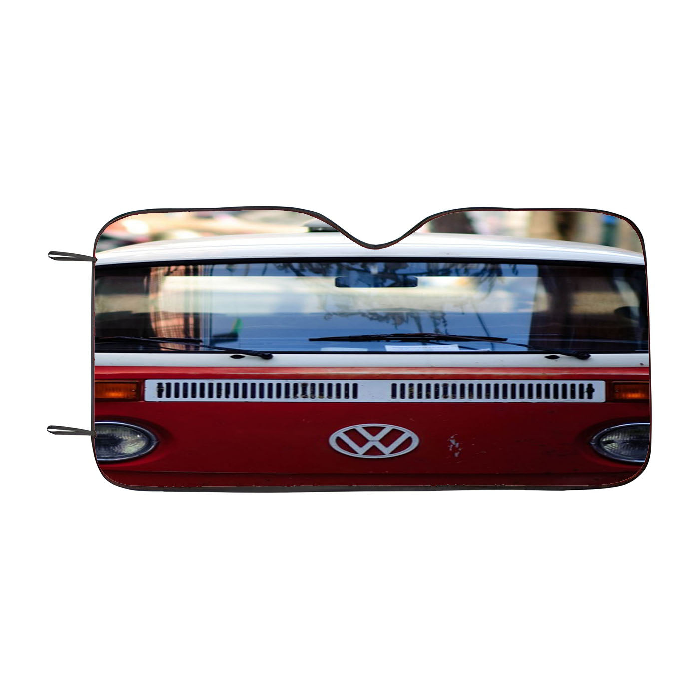 Red Volkswagen Car Auto Sun Shade Windshield Cover