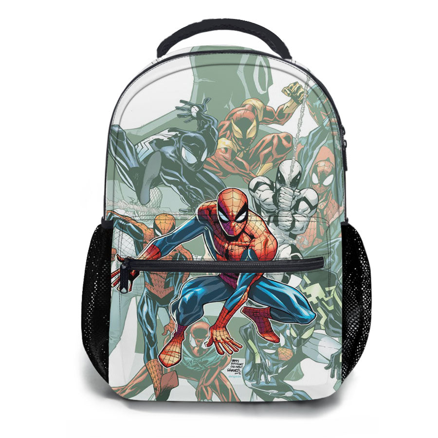 All Spidey Spiderman Characters Collage School Backpacks