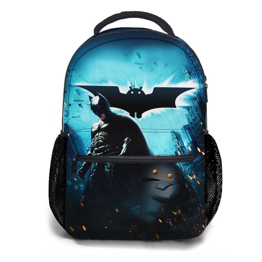Batman And Android School Backpacks