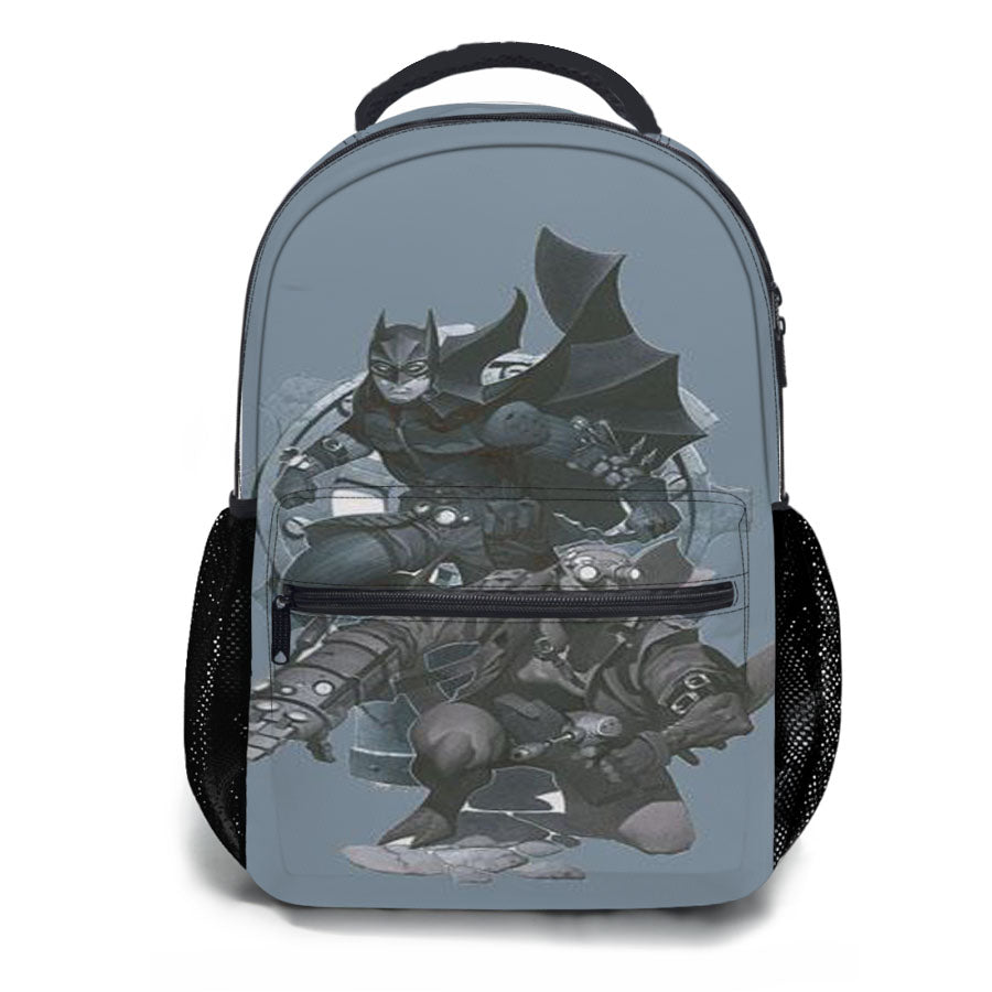 Batman And Helboy School Backpacks