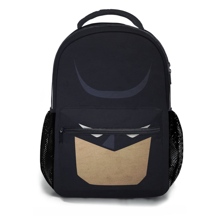 Batman Cartoon Face School Backpacks