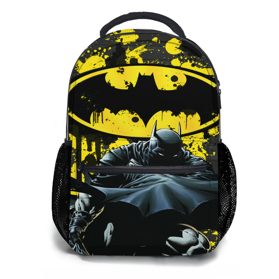 Batman Comic Poster School Backpacks