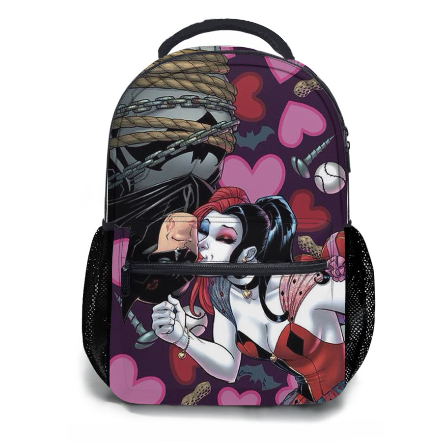 Batman Harley Quinn School Backpacks