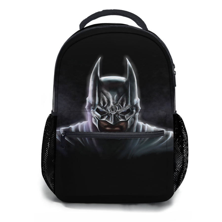 Batman Illustration School Backpacks