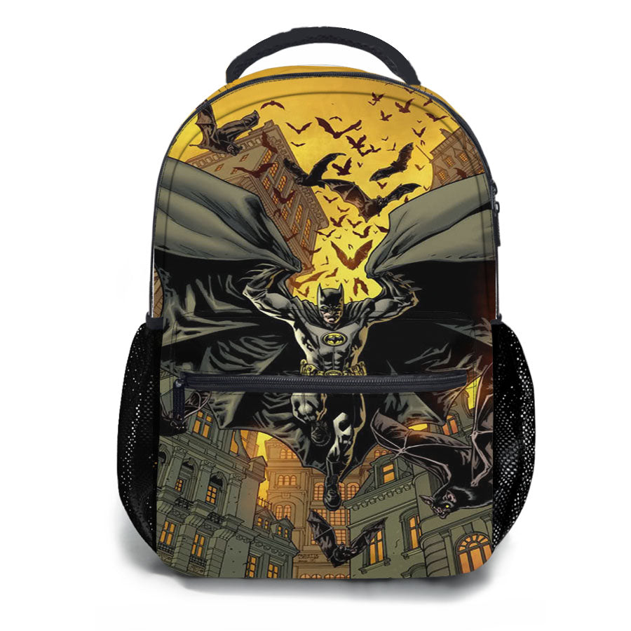 Batman Origin Cartoon Fly School Backpacks