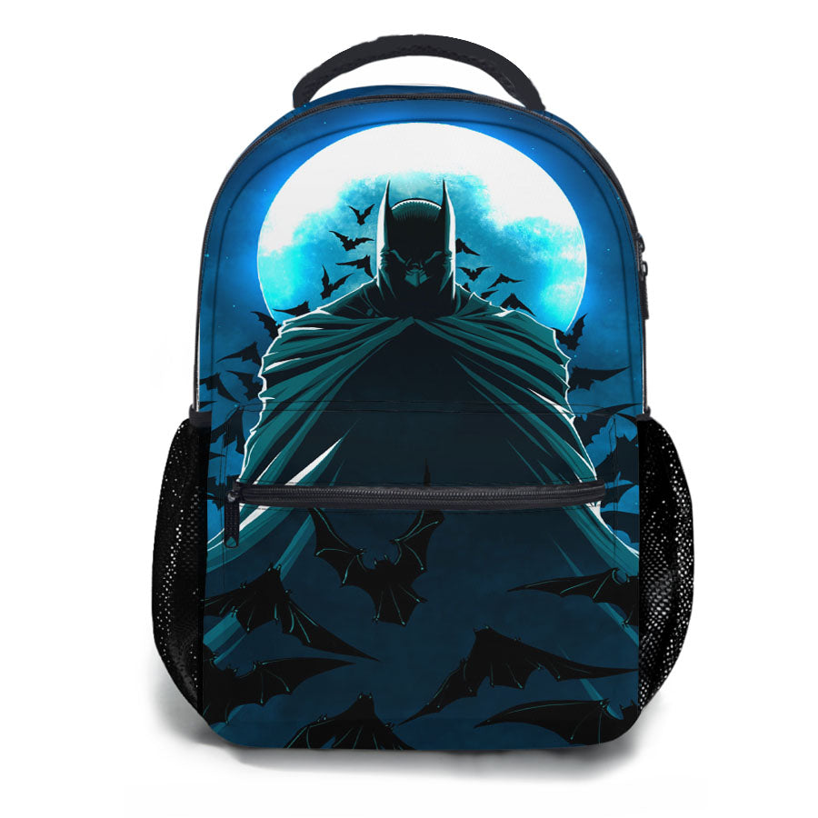 Batman The Dark Knight Cartoon School Backpacks