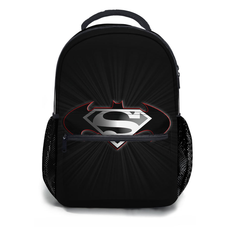 Batman Vs Superman Symbol School Backpacks