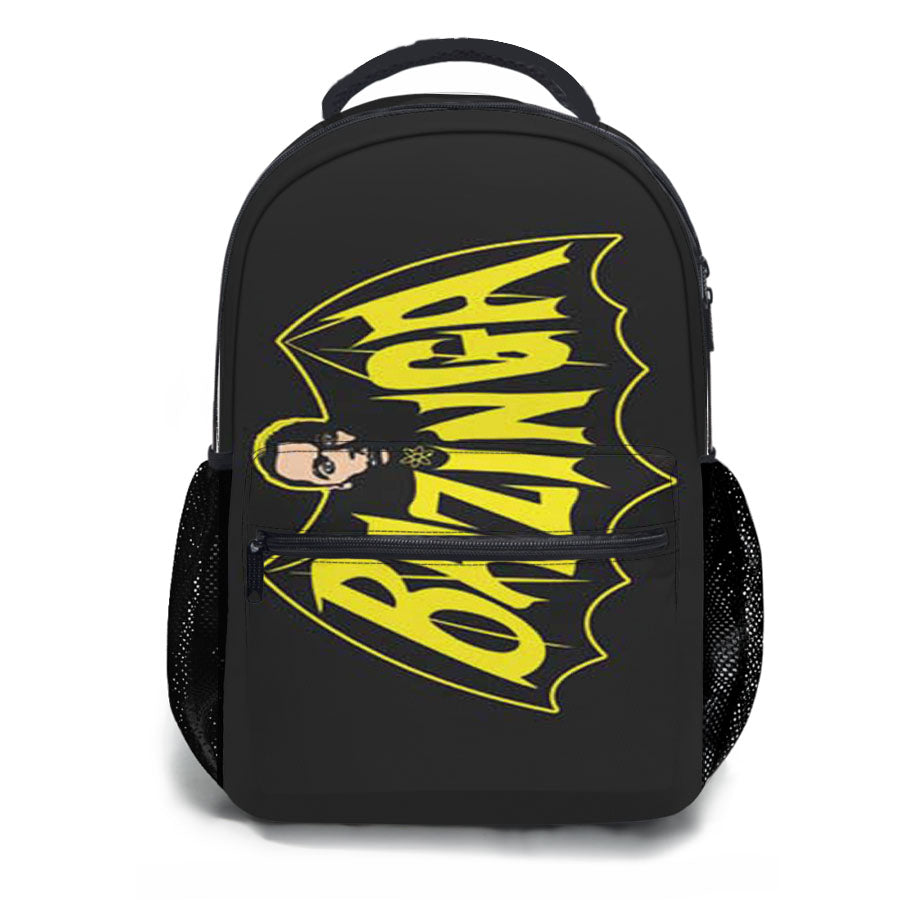 Big Bang Theory Batman Bazinga School Backpacks