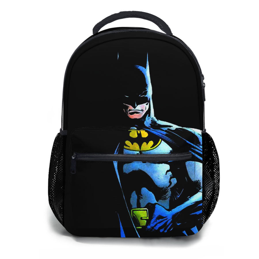 Blacks Batman School Backpacks