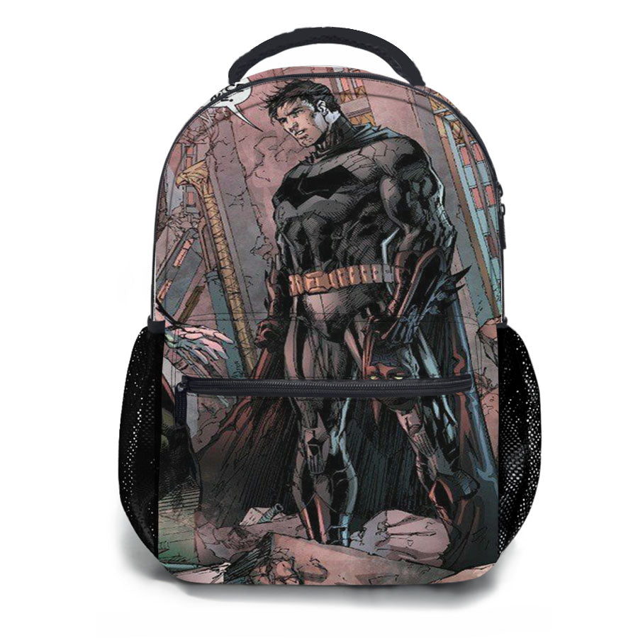 Bruce Wayne Batman Comic School Backpacks