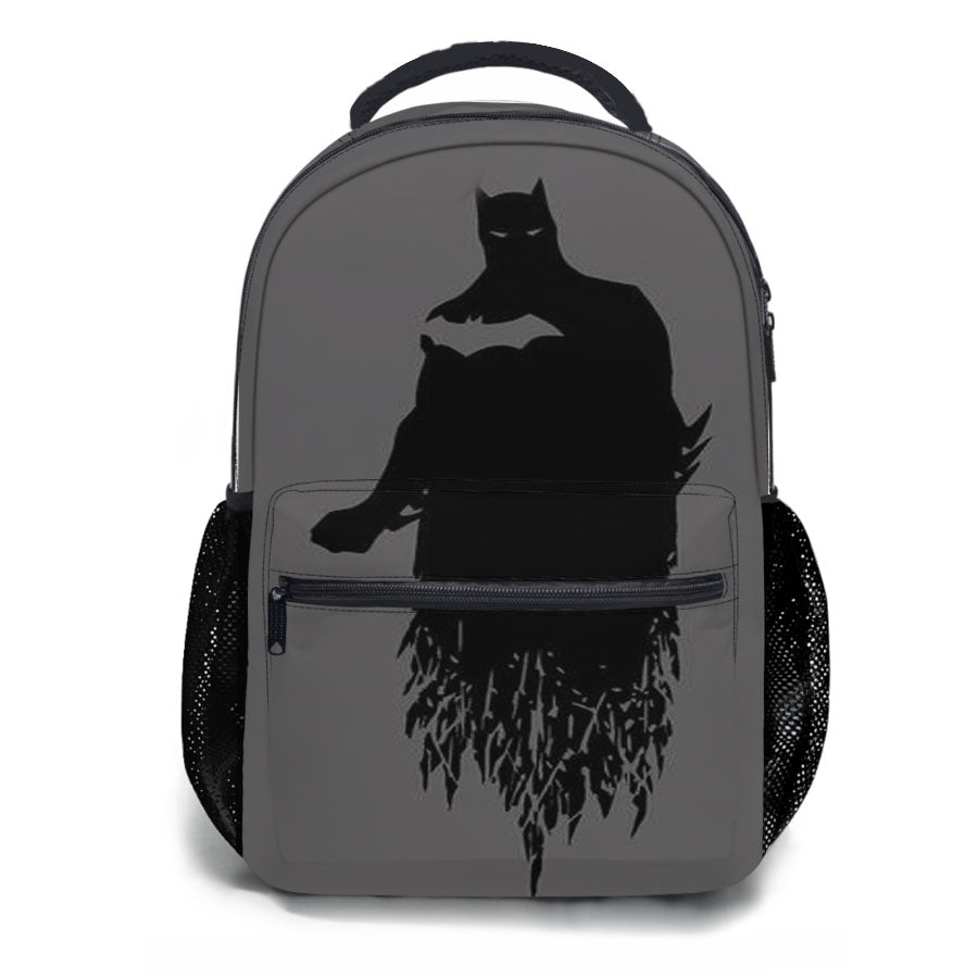 Dc Superheroes Batman Silhouette School Backpacks