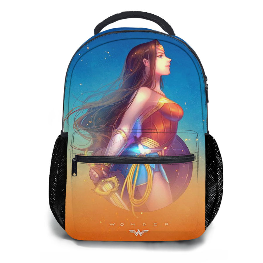Justice League Wonder Woman School Backpacks
