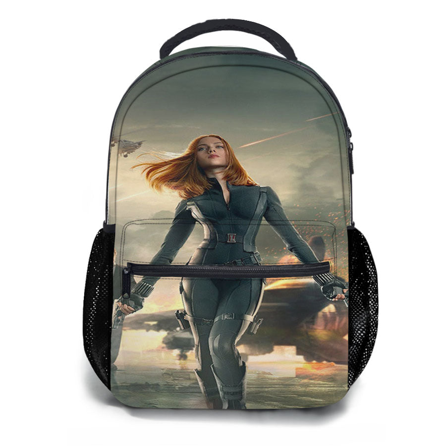 Scarlett Johansson Captain America School Backpacks