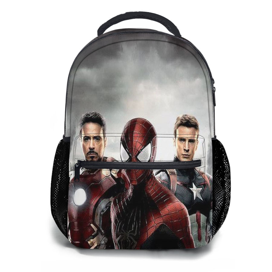 Spiderman Cartoon Marvel School Backpacks
