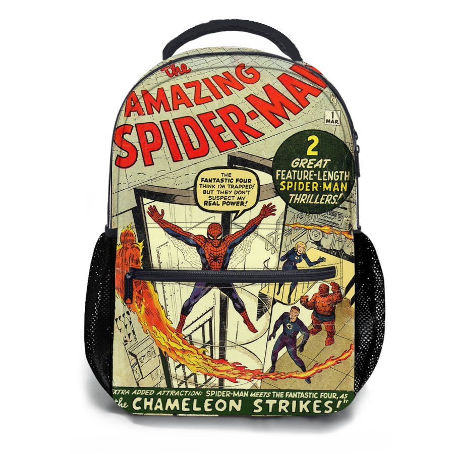 Spiderman Comic School Backpacks