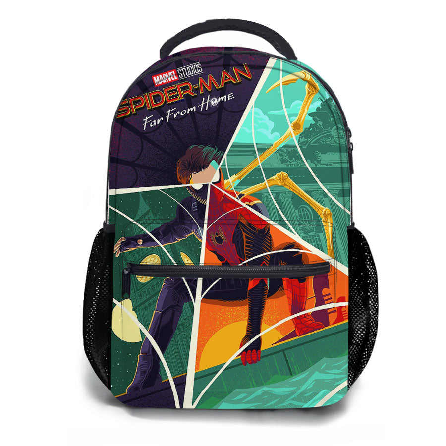 Spiderman Far From Home Studio School Backpacks